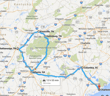 SWEET SUNNY SOUTH TOUR